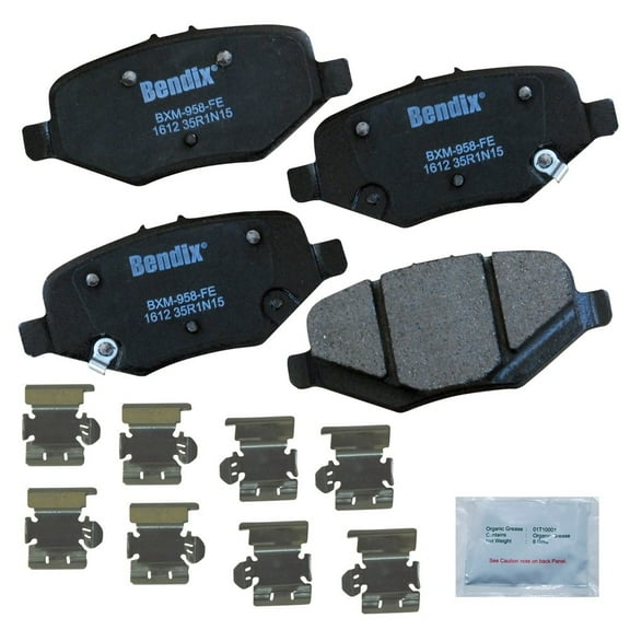 Disc Brake Pad Set Fits select: 2013-2015 FORD EXPLORER, 2012-2014 FORD FLEX