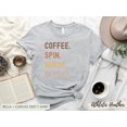 thumbnail image 4 of Coffee Spin Nurse Repeat Shirt - Grunge Fonted Retro Colors, Short Long Sweatshirt Style, Perfect for Nurses and Coffee Lovers, 4 of 10
