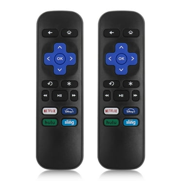 (2 Pack) Replacement Remote Control Only for Roku Express, for Roku Premiere, for Roku Box, for Roku Player, for Roku 1 2 3 4-  (NOT for Roku Stick or TVs)