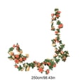 thumbnail image 3 of Luoshdecor Flower Garland Artificial Rose Vines Fake Spring Floral Garland for Flower Wall Backdrop Wedding Mothers Day Decoration, 3 of 6