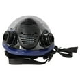 thumbnail image 6 of 6800 gas mask spray paint chemical decoration pesticide anti-poison mask dust head cover protective mask blue spherical mask 15 pieces (seven pieces + 8 pieces of filter cotton), 6 of 7