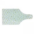 thumbnail image 1 of Autumn Cutting Board, Yellow Rain Drops Pattern Moisture Condensed from Atmosphere Print, Decorative Tempered Glass Cutting and Serving Board, Wine Bottle Shape, Mustard Black White, by Ambesonne, 1 of 1