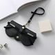 thumbnail image 5 of Bolsa para gafas de sol, estuche portátil para gafas, funda protectora para gafas de sol, bonito clip para gafas, bolsa sencilla para gafas para mujer, 5 of 6