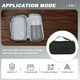 thumbnail image 2 of Bolsa para guardar cepillos de dientes, organizador de cables de datos y baterías externas (negro), 2 of 6