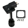 thumbnail image 1 of #Boat Fuel Tank Connector Pickup W/ Fuel Meter Fitting Fuel Gauge For Outboard#, 1 of 10