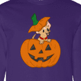 thumbnail image 4 of Inktastic Halloween Chihuahua Pumpkin Long Sleeve T-Shirt, 4 of 5