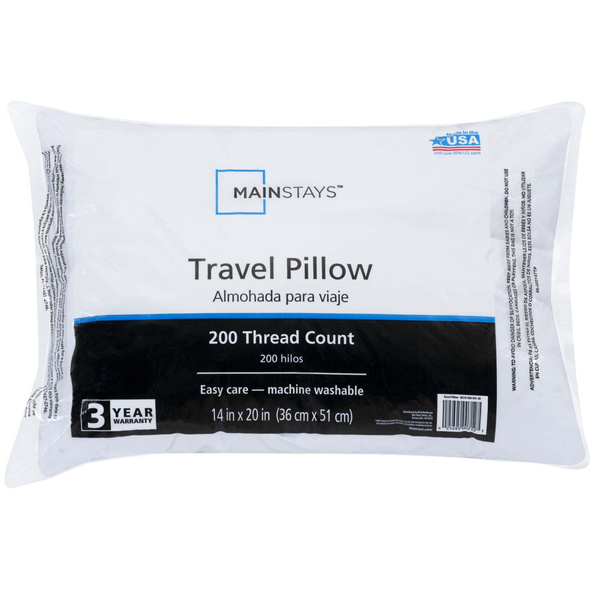 travel pillow walmart