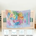 thumbnail image 5 of Kainsy Just a Girl Who Loves Dinosaurs Blanket Cute Dino Throw Blankets Gifts for Girls Kids Warm Soft Plush Lightweight Flannel Fleece Blanket All Season for Couch Sofa(60"x80"), 5 of 8