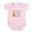 Petal Pink, variant on CafePress - Mommy's Little Peanut Body Suit - Baby Light Bodysuit, Size Newborn - 24 Months