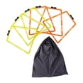 thumbnail image 2 of Almencla 6 Pieces Agility Rings Multipurpose Jumping Ladder for Games Exercise Sports Trapezoid, 2 of 8