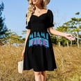 thumbnail image 2 of Miami Vice Sleeveless Dress Long dress Women's summer suit sexy short dresses daring Prom gown, 2 of 6