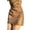 Khaki, variant on Riforla Skirts for Women Pure Colored Short Tight Skirt with Slit Pu Mini Skirts Khaki M