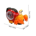 thumbnail image 2 of Electric Induction Hermit Crab Comes With Induction Escape Children'S Toy Music Light Rechargeable Baby Toy, 2 of 8
