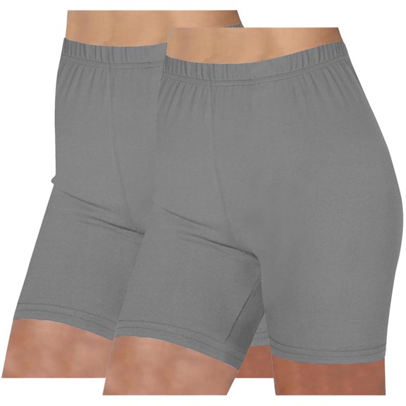 WMTBSRSW 2 Pack Biker Shorts for Women High Waisted Non-See Through Short Leggings Super Soft Solid Workout Yoga Shorts