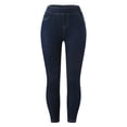 thumbnail image 3 of Gibobby Pantalones de invierno mujer Pantalones de mezclilla de felpa para mujer Otoño Invierno nueva ropa pantalones de mujer(Azul XL), 3 of 5