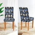 thumbnail image 5 of BZSMCE Chairs Slipcovers Dining Chair Covers Blossom Twinkle Creative Pattern, 5 of 7