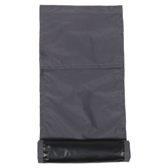 FRCOLOR Blackout French Door Curtain Thermal Insulated Block Light Window Door Panel Room Darkening Door Curtain With Adhesive Tape For Sidelight Door Dark Grey