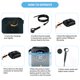 thumbnail image 3 of Ducha Portátil Ducha De Camping Ducha Portátil Para Acampar Ducha Recargable Kit De Ducha De Viaje Ducha De Camping 3.6V 8000mAh IPX8 Fuente De Alimentación Portátil A Prueba, 3 of 6