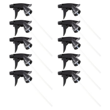 ROSENICE 10Pcs Bottle Trigger Spray Heads For Gardening And Everyday Use Accessories
