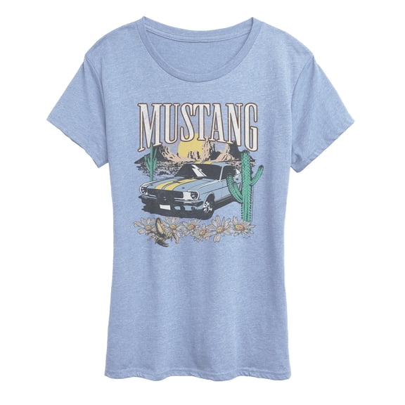 Ford - Mustang Desert - Women's Short Sleeve Graphic T-Shirt