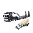 thumbnail image 4 of Trailer Model, Alloy Plastic 33cm / 13in Length Engineering Vehicle Model Movable Arm  For Playground Construction Trailer With Dump Truck,Construction Trailer With, 4 of 8