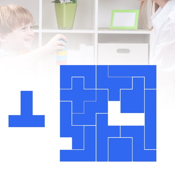 Gwong Juguete Puzzle de bloques ruso fácil de almacenar pensamiento creativo Acrílico Cerebro Teasers Juguete Regalo educativo para niños Gwong 30008141