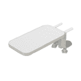 thumbnail image 1 of Armrest Pad Desk Computer Support Mouse Pad Wrist Support Arm Bracket Folding Keyboard Elbow Support Pad White, 1 of 7