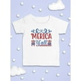 thumbnail image 3 of Merica Y'all T-Shirt Infant -Image by Shutterstock,  24 Months, 3 of 4