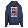 thumbnail image 3 of Men's Levelwear Navy Cleveland Indians Uphill Cooperstown Collection Core Logo Full-Zip Hoodie, 3 of 3