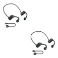 thumbnail image 3 of Auricular Bluetooth Cateissary Recargable Banda para el cuello Negro 2piezas, 3 of 6
