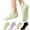 Light green + Light purple + Beige + Black, variant on Yawlsow 4 Pairs Pilates Socks with Grips for Women, Non-Slip Yoga Socks for Barre, Ballet, Barefoot Workout