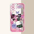 thumbnail image 1 of Funda de TPU suave de Corea para iPhone 14 11 Pro Max 13 12 Mini XR XS X 8 7 6 6S Plus SE 2020, funda trasera de silicona a prueba de golpes Fivean unisex, 1 of 2