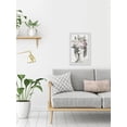 thumbnail image 6 of Marmont Hill Smokey Flower Crown Framed Wall Art, 20.00" x 1.50", 6 of 6