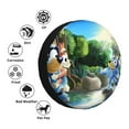 thumbnail image 4 of Saiise Bluey Print Rv Spare Tire Cover Wheel Tire Cover for Travel Trailers Protectors Weatherproof Dust-Proof for Camper Trailer Truck SUV Rv Universal-16 inch, 4 of 8