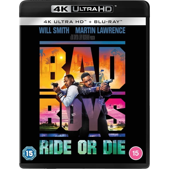 Bad Boys: Ride or Die (4K Ultra HD) Martin Lawrence Vanessa Hudgens Will Smith