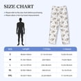 thumbnail image 4 of Vsdgher Cartoon Koala Print Mens Pajama Pants Sleep & Lounge Pants, PJ Bottoms With elastic waistb and Pockets, 4 of 5