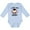 AE-Light Blue, variant on I Love My Daddy with Cute Penguin and Hearts Girls Long Sleeve Baby Bodysuit