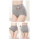thumbnail image 3 of Gibobby Pantaletas de encaje cintura alta Fajas de cintura alta para mujer Braguitas de levantamiento de glúteos para adelgazar el vientre(D,XL), 3 of 4