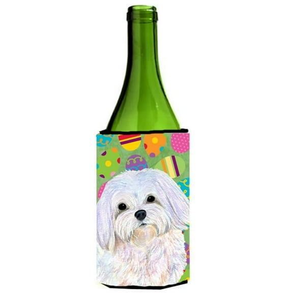 Maltese Easter Eggtravaganza Wine bottle sleeve Hugger