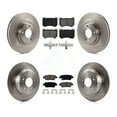 thumbnail image 1 of Transit Auto Front Rear Disc Brake Rotors and Semi-Metallic Pads Kit for Car Hyundai Genesis K8S-101424, 1 of 11
