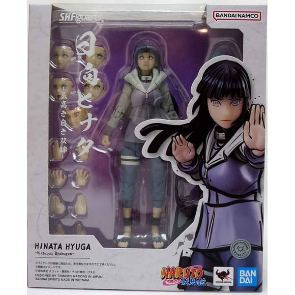 Naruto Shippuden Figurine Articulée 6 Pouces S.H. Figuarts - Hinata Hyuga Vertu Byakugan