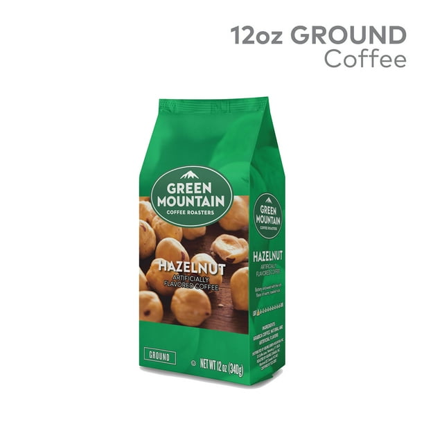 Green Mountain Coffee Roasters, Hazelnut, Ground Flavored Coffee, Light