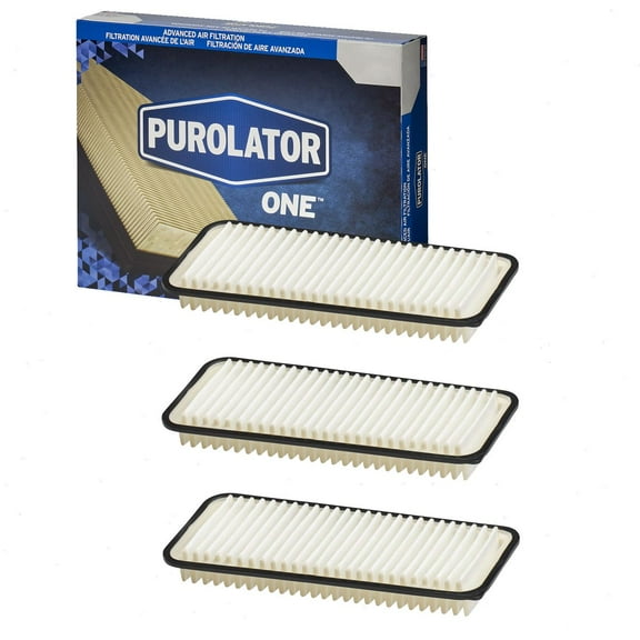 3 pc Purolator ONE A16198 Air Filters for Intake Inlet Manifold Fuel Delivery Filters
