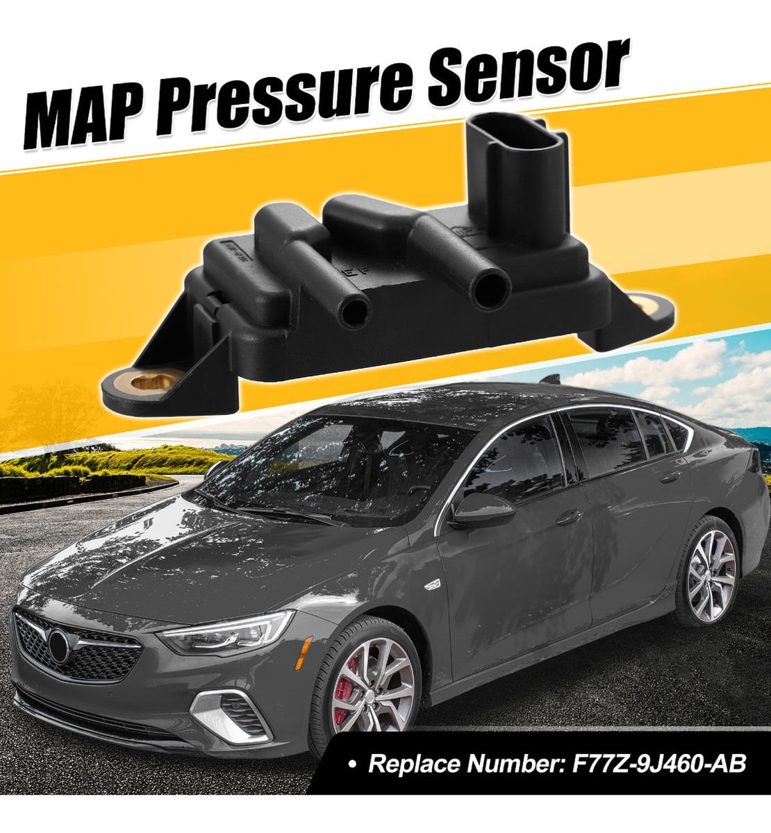 Applicable to Map Sensor For Ford F150 96-04 Mercury Sable Mazda Lincoln