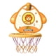 thumbnail image 2 of Juego de aro de baloncesto para niños, altura ajustable, pequeño soporte de pared para interior, kit de aro de baloncesto, portería de baloncesto de juguete con inflador de balón, color naranja, 2 of 12