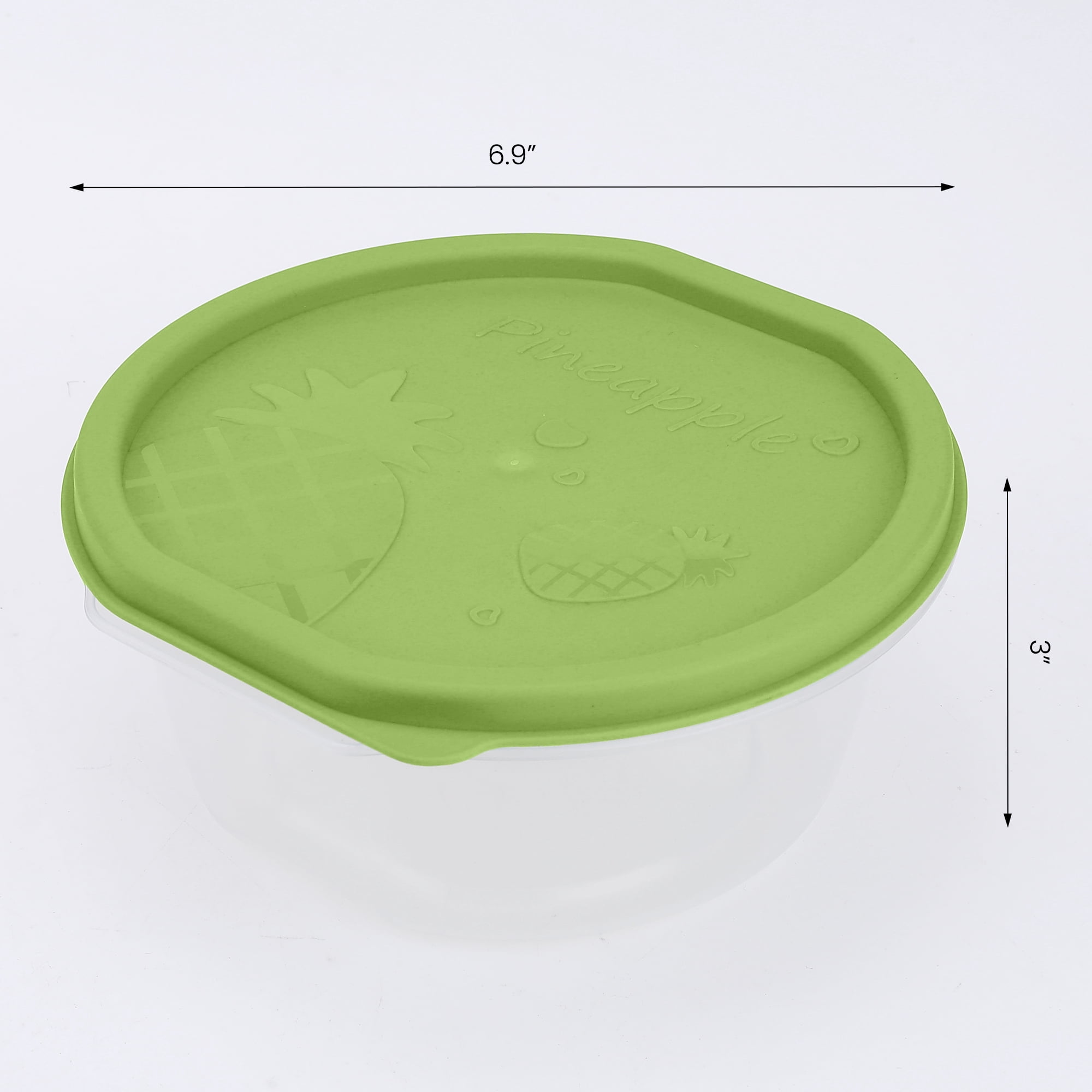 Unique Bargains 12 Pack Plastic Food Storage Containers Meal Prep Containers Medium Oval
