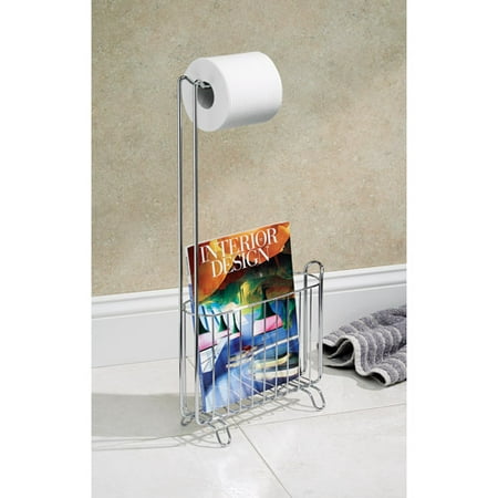 InterDesign Classico Magazine and Toilet Tissue Stand
