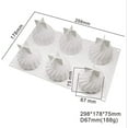 thumbnail image 4 of Molde de silicona, molde de pastel de mousse, molde de silicona para hornear, moldes de silicona para hornear chocolate, para decorar pasteles, molde de mousse, molde de postres Adepaton WMZL-200, 4 of 6