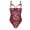 Wine, variant on Women's Lace Lingerie Women Lace Sexy Lingerie Gauze One-Piece Garment Pajamas Underwear, Women's Intimates M