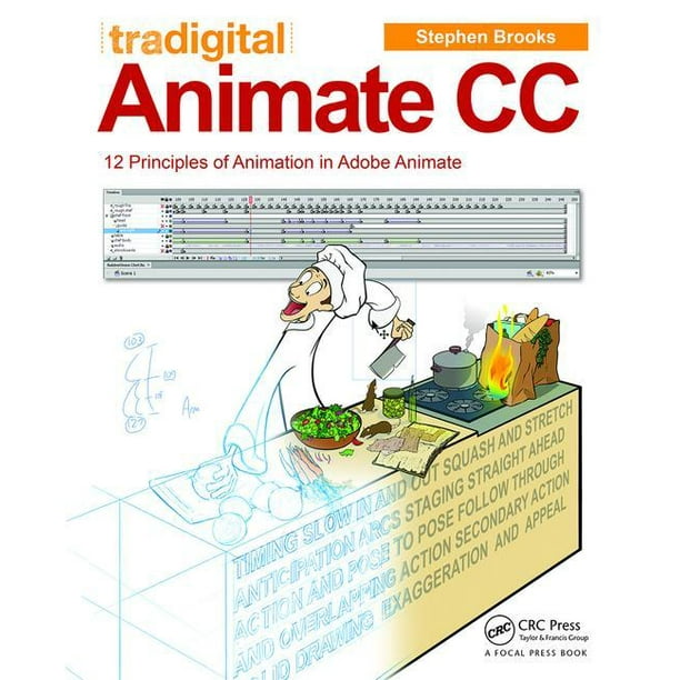 Tradigital Animate CC : 12 Principles of Animation in Adobe Animate  (Paperback) 